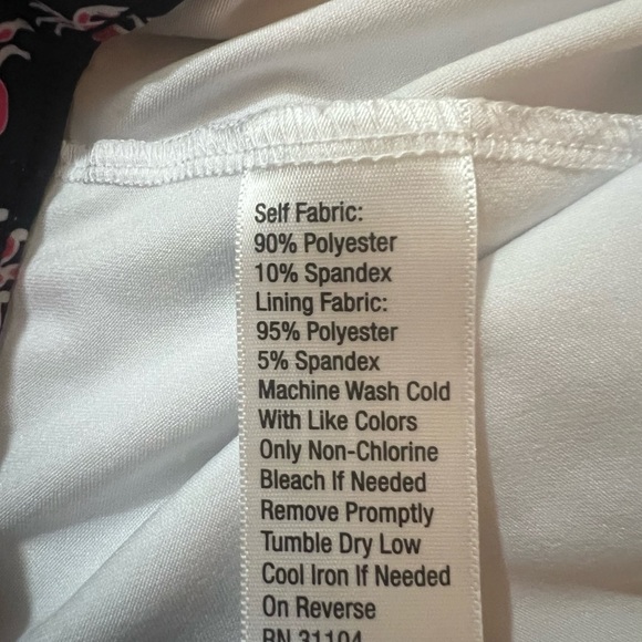 Crown & Ivy Golf Navy Blue/Pink Crab Print Skort ! - Picture 5 of 14